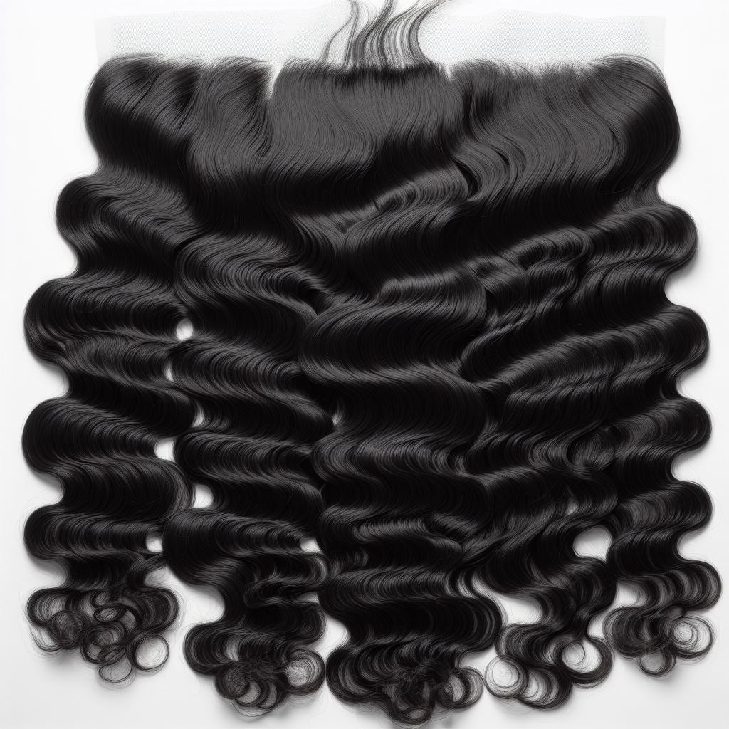 Human Hair Lace Frontal water wave