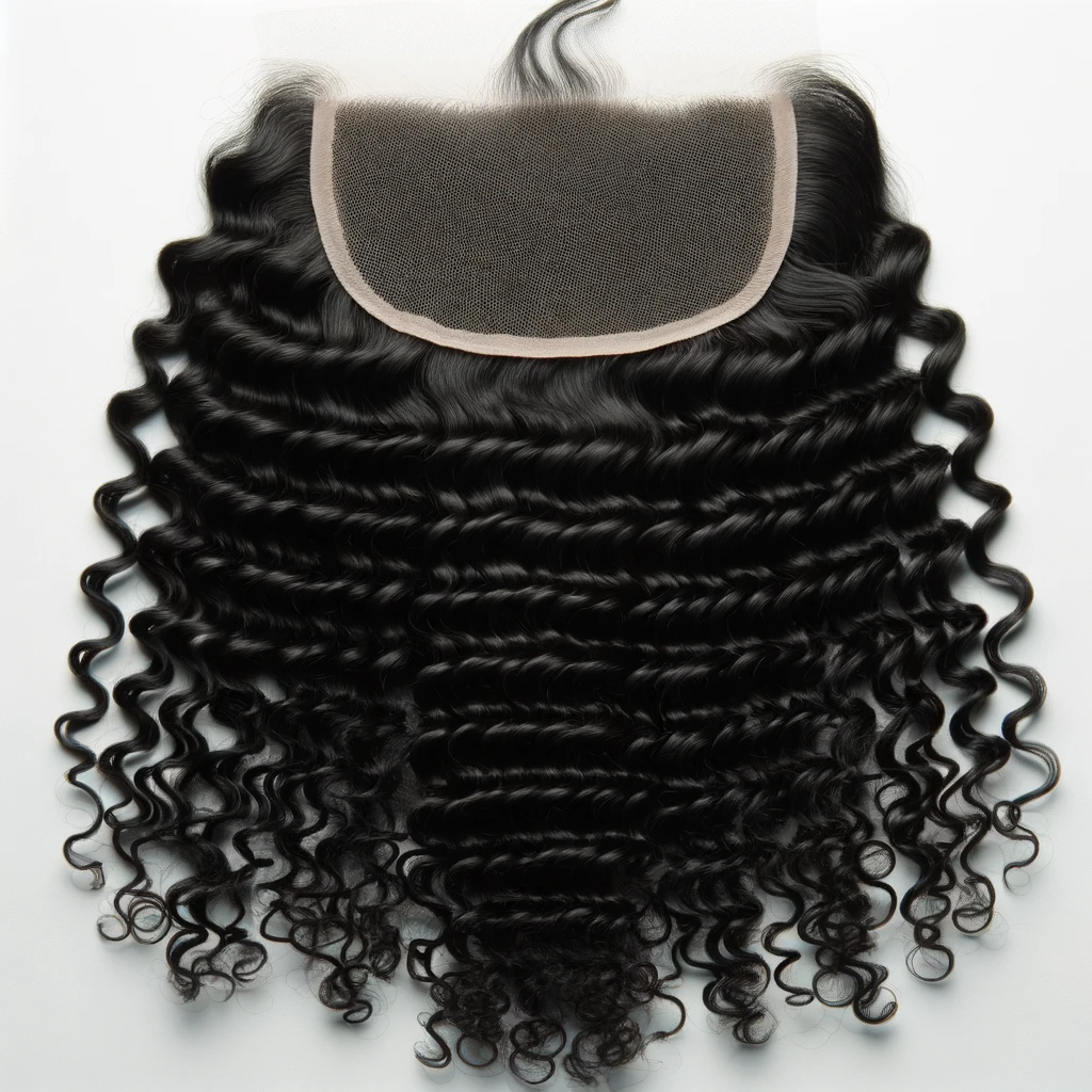 Human Hair Lace Frontal deep wave