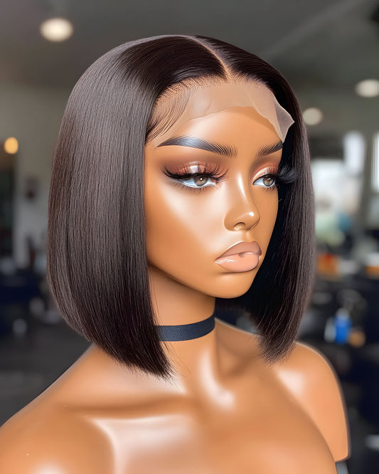 13X4 HUMAN HAIR BOB WIG