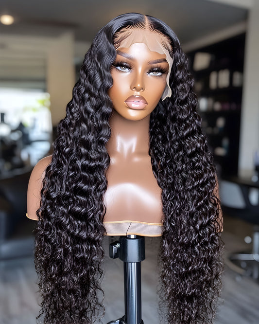 Water Wave Human Hair Wig