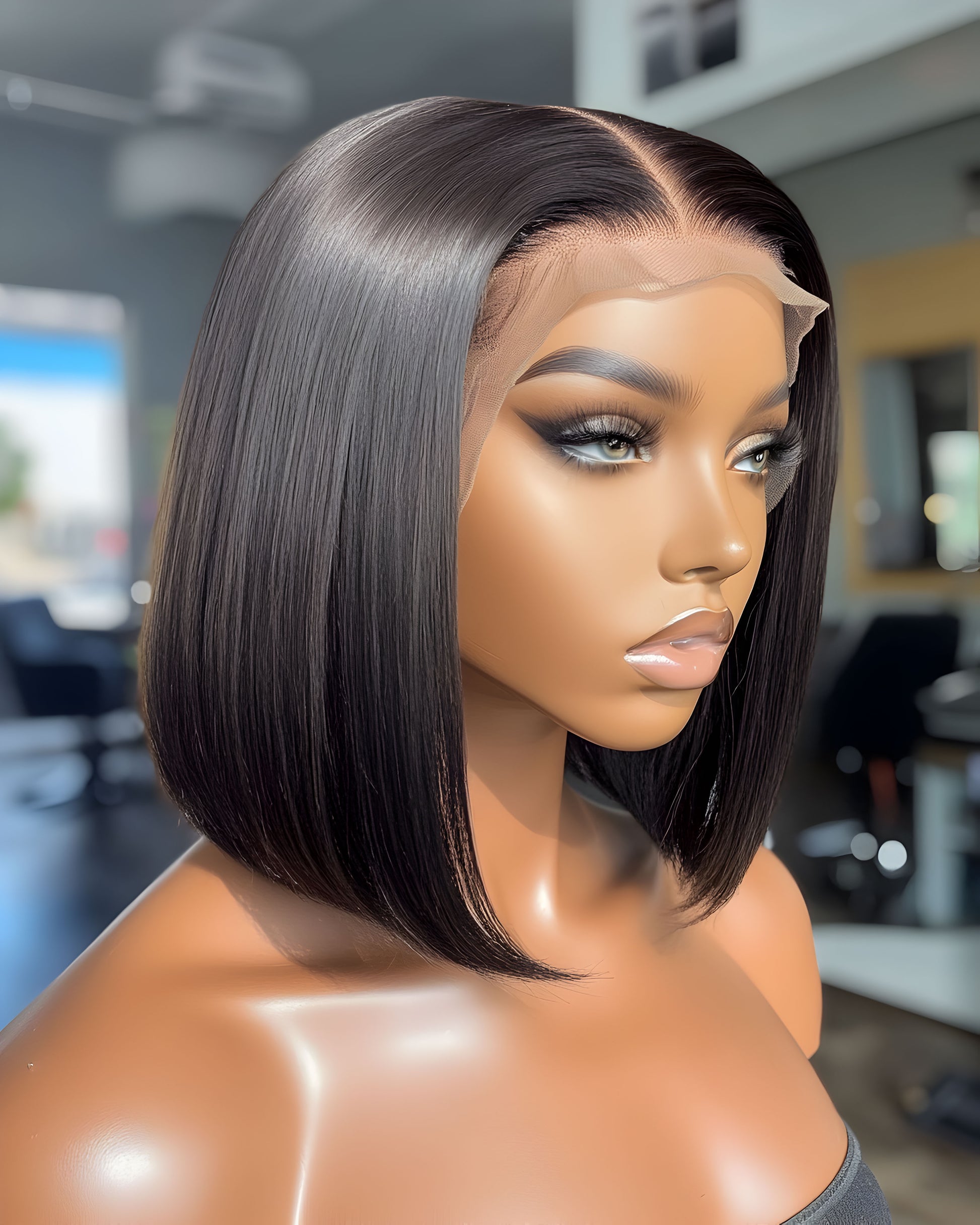 13X4 HUMAN HAIR BOB WIG