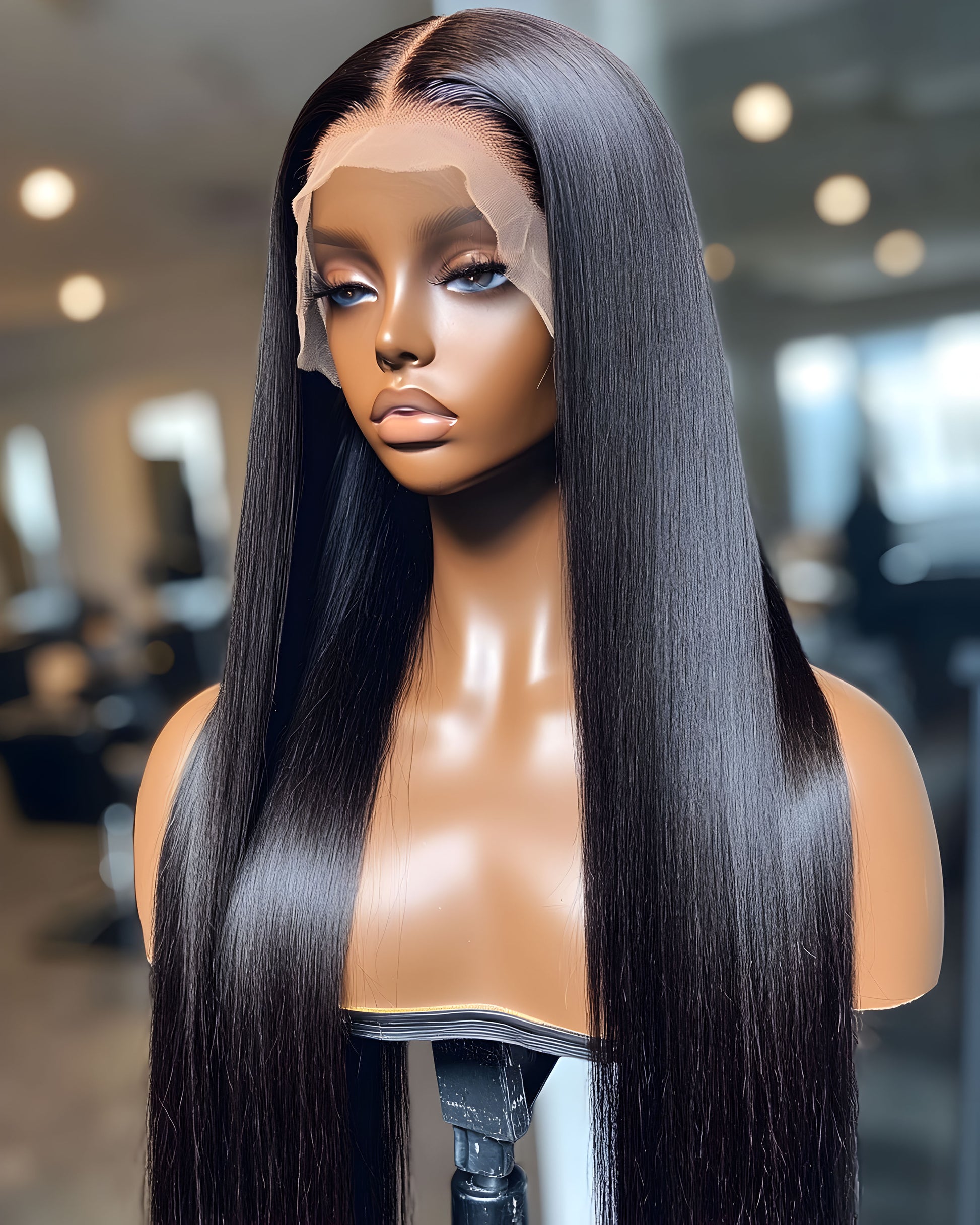 13X4 STRAIGHT HUMAN HAIR WIG