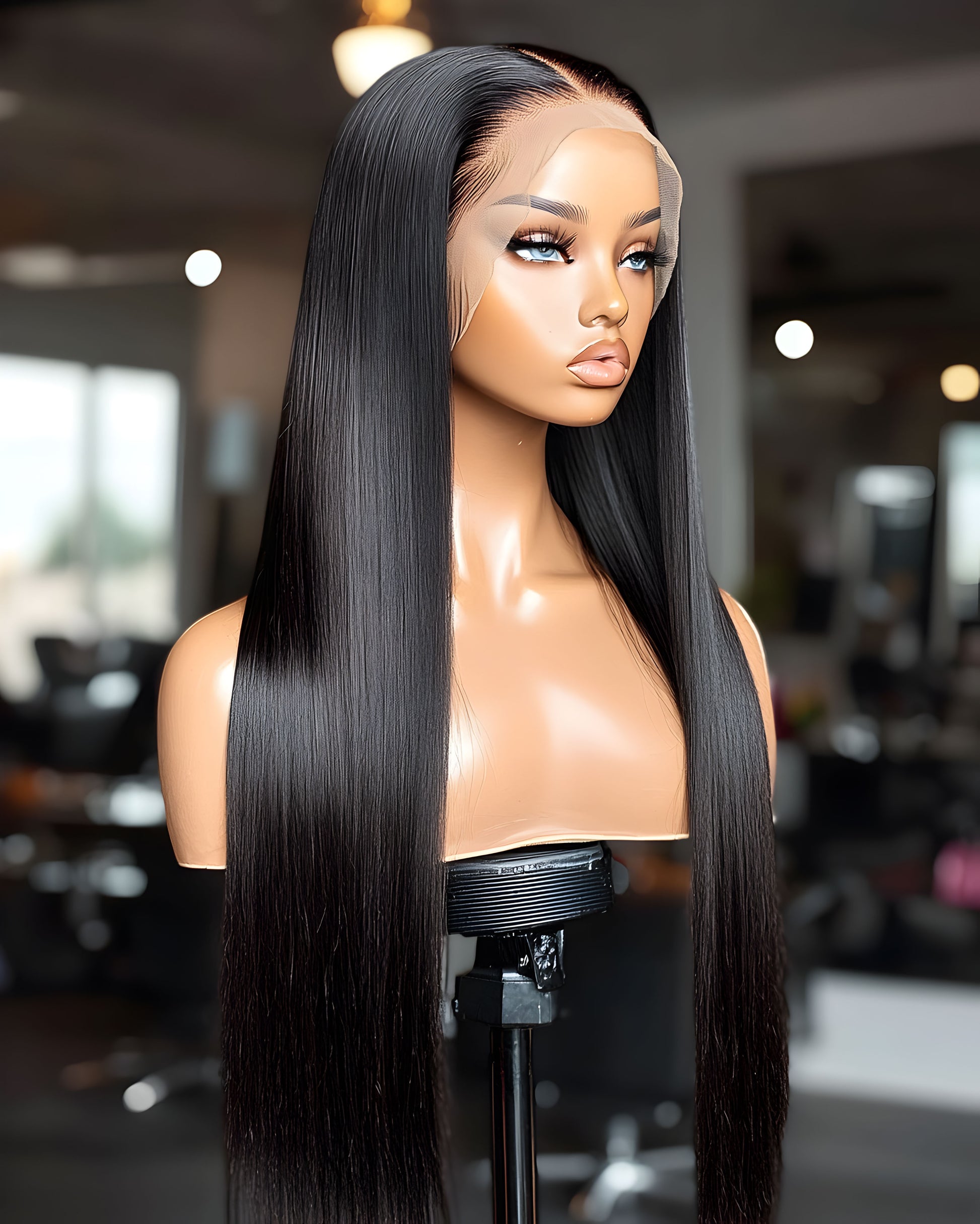 13X4 STRAIGHT HUMAN HAIR WIG