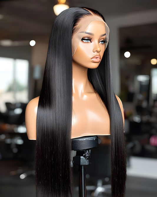 13X4 STRAIGHT HUMAN HAIR WIG