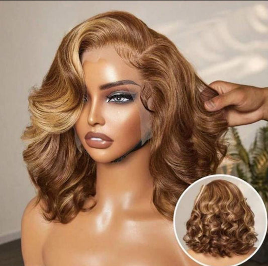 13X4 HUMAN HAIR BOB WIG