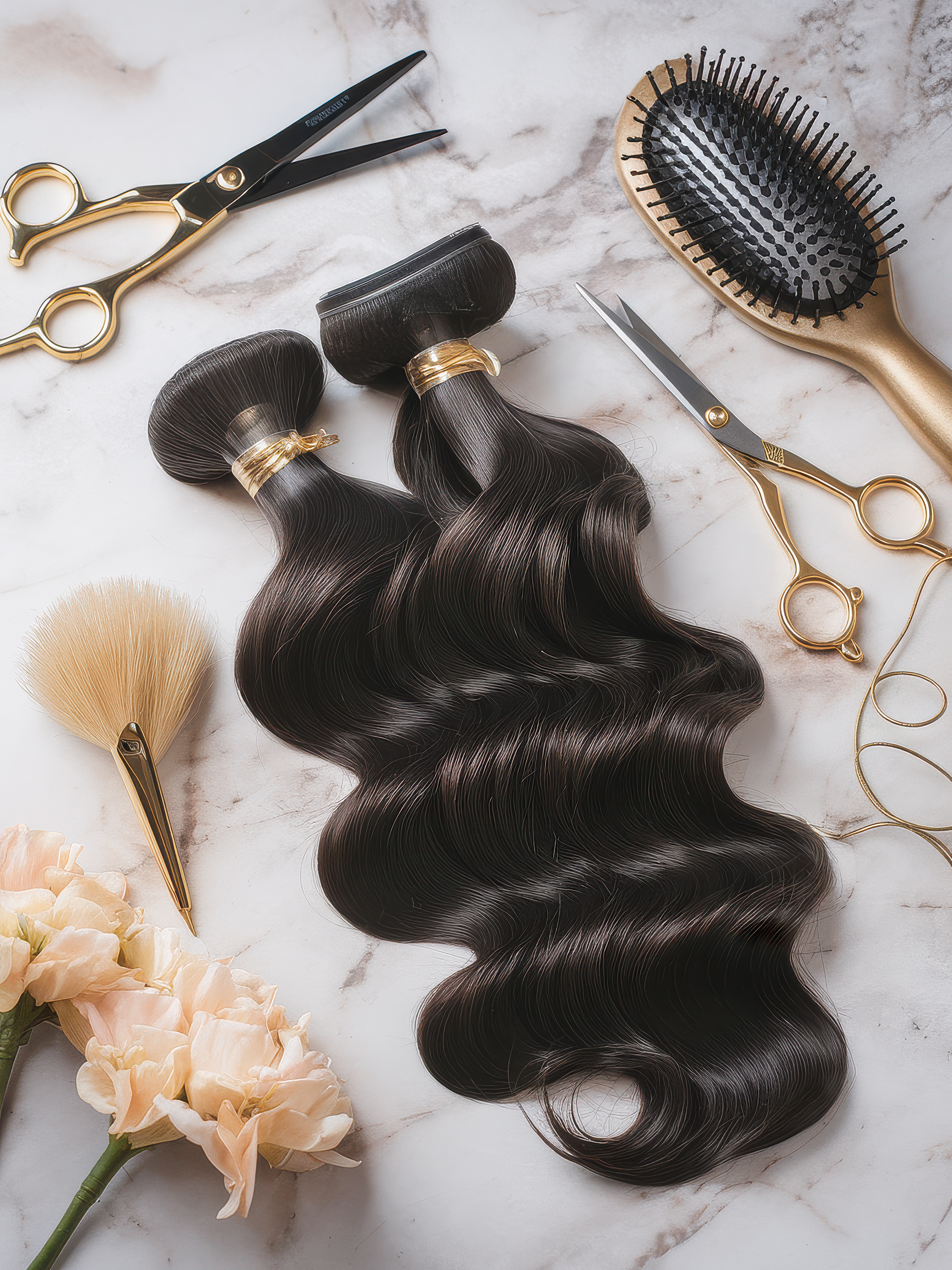 human hair bundle body wave