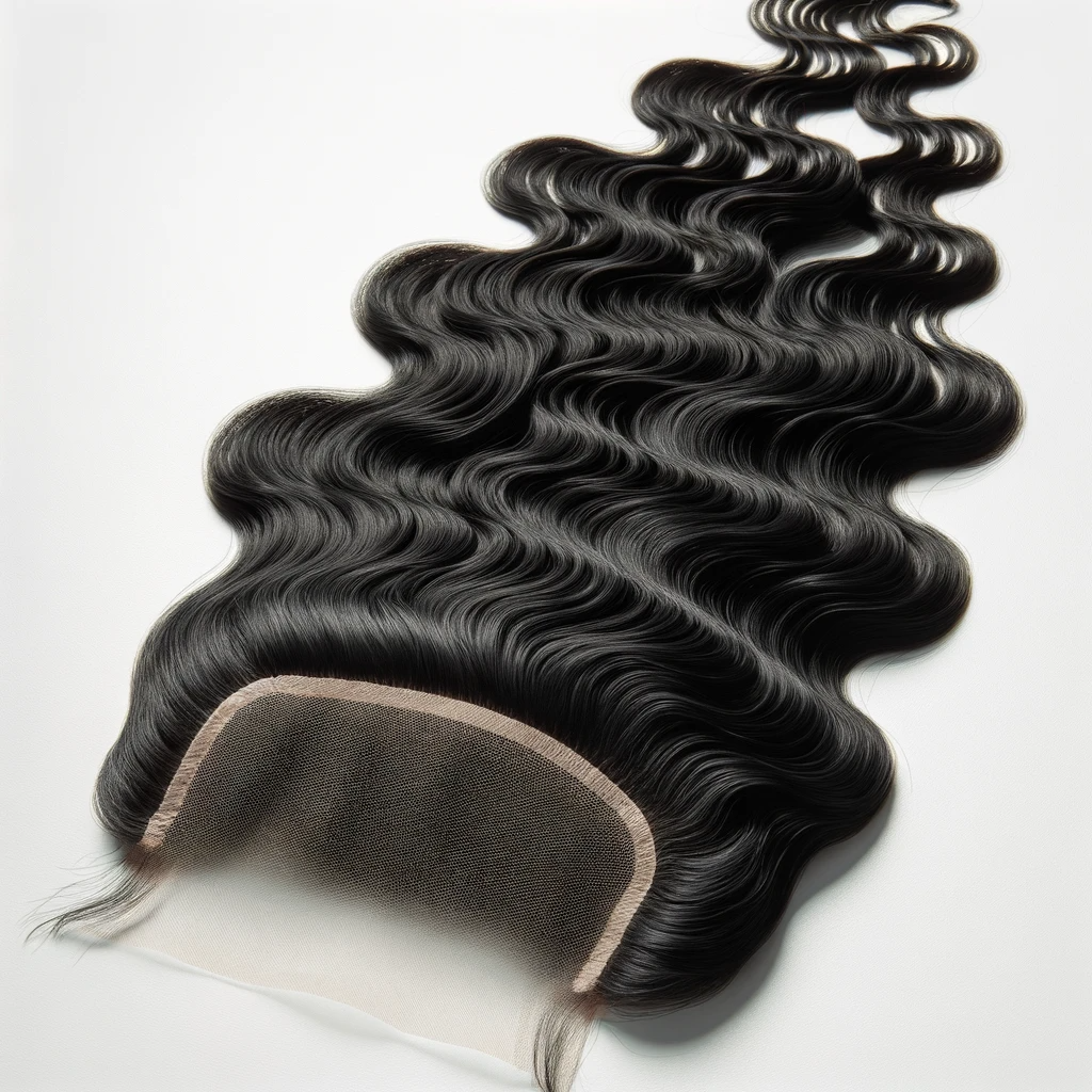 Human Hair Lace Closure water wave