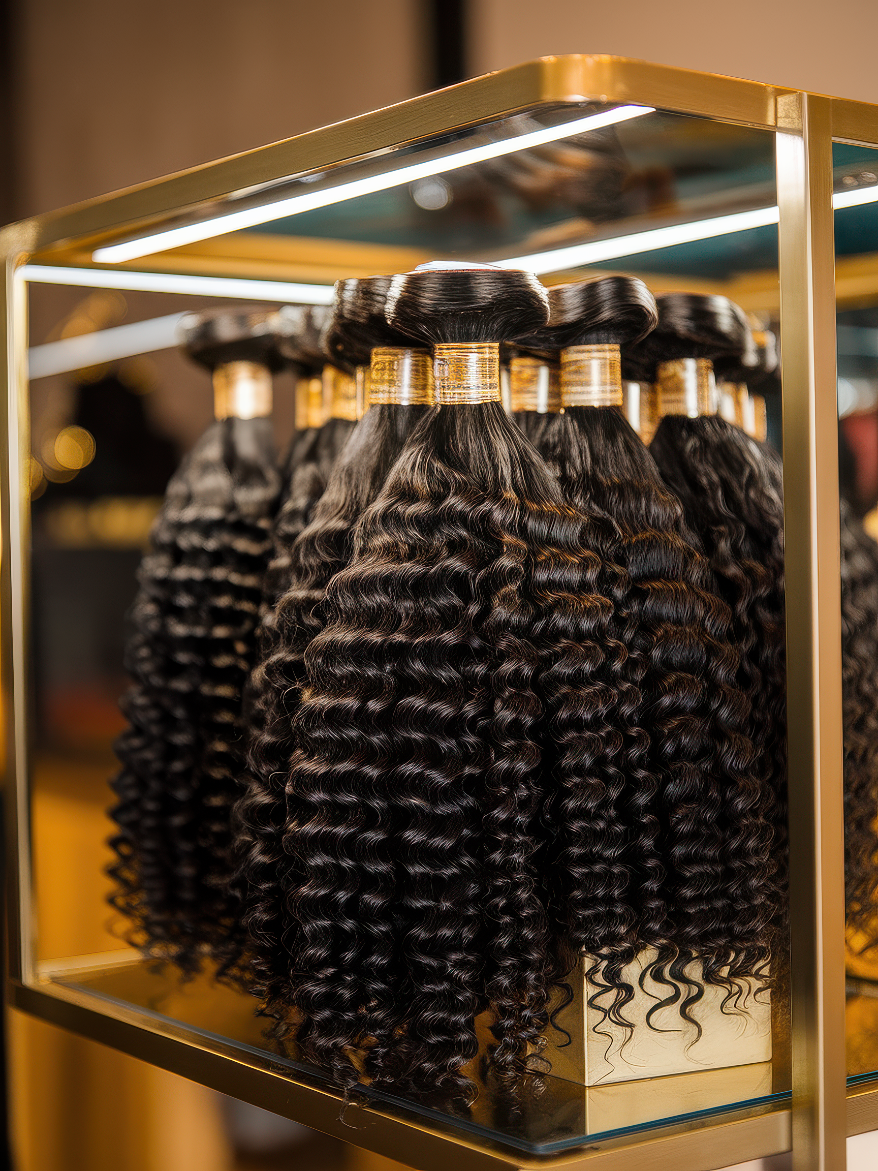 CURLY HUMAN HAIR BUNDLE