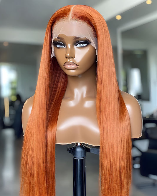 13x4 Straight Human Hair Wig 350 Color